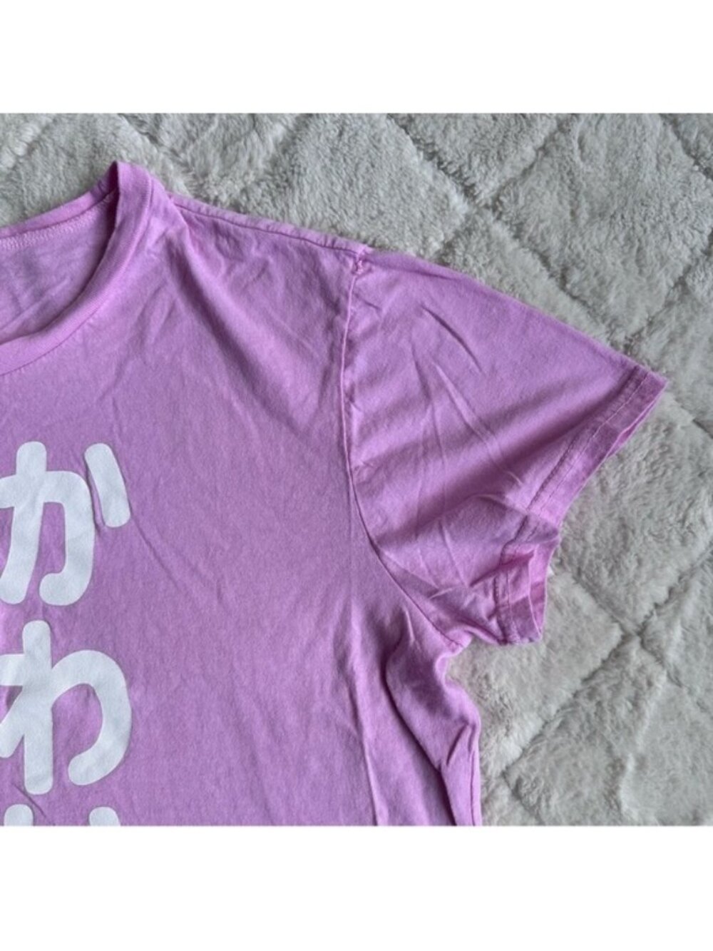 Cinnamoroll | Cropped Strawberry Kawaii Graphic T-Shirt | Size Large - Picture 4 of 10